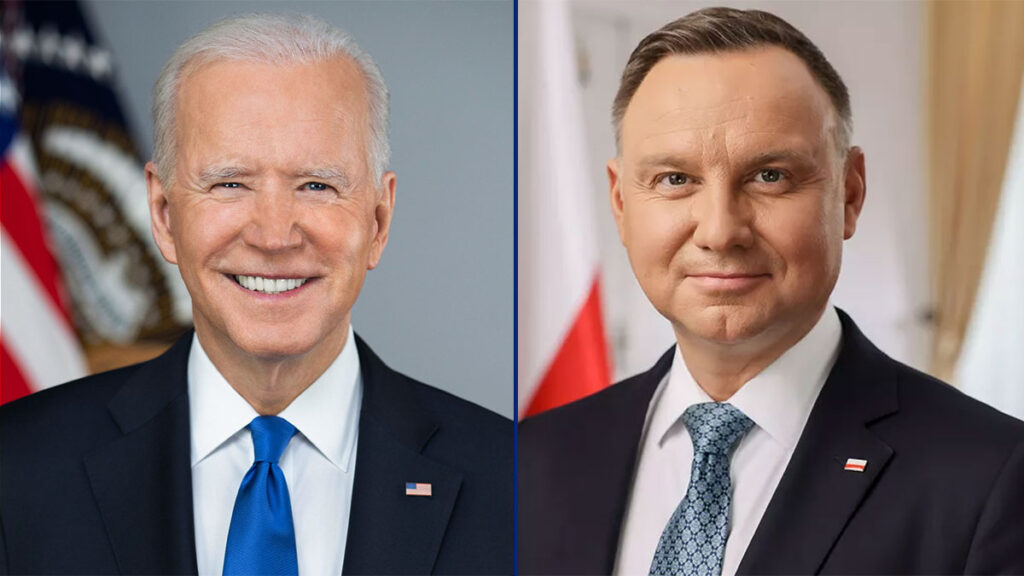 Prezydent joe biden w polsce kat