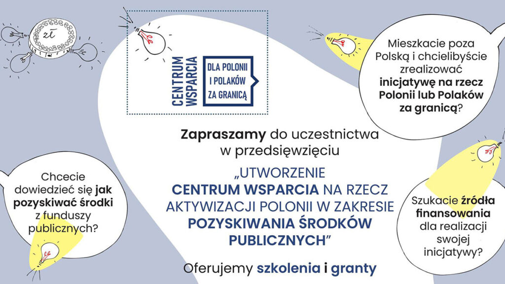 Przedsiewziecie pn utworzenie centrum wsparcia na rzecz aktywizacji polonii w zakresie pozyskiwania srodkow publicznych kat