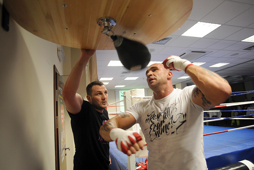 Przemek saleta zakonczyl treningi szybkosci w krynicy zdroj kat 48