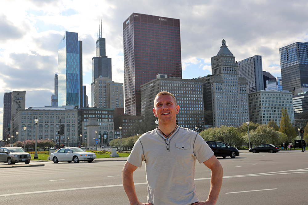 Przemyslaw majewski na luzie w chicago kat 48