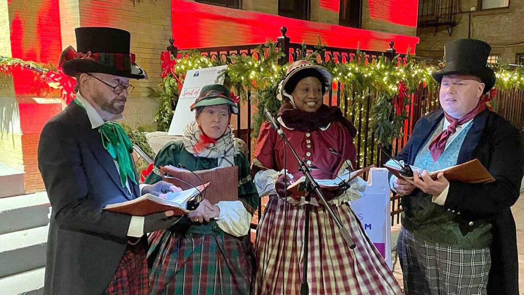 Restored opera house hosts spirit of christmas concert in williamsburg kat