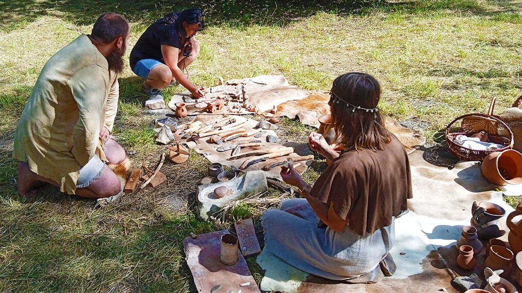 Rydno dziennik polonijny w rezerwacie archeologicznym kat