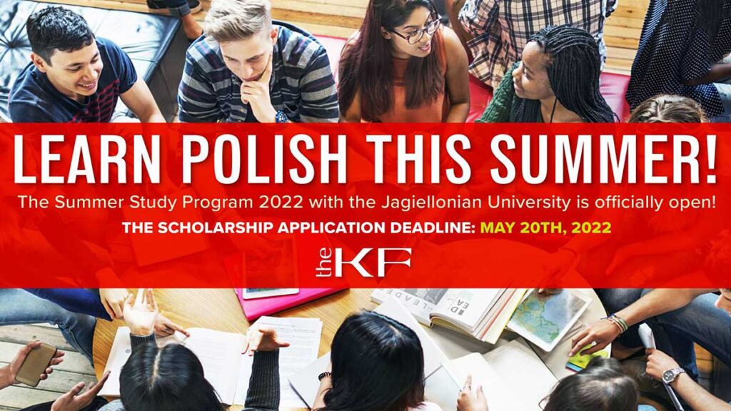 Scholarships for the polish language classes with jagiellonian university this summer kat