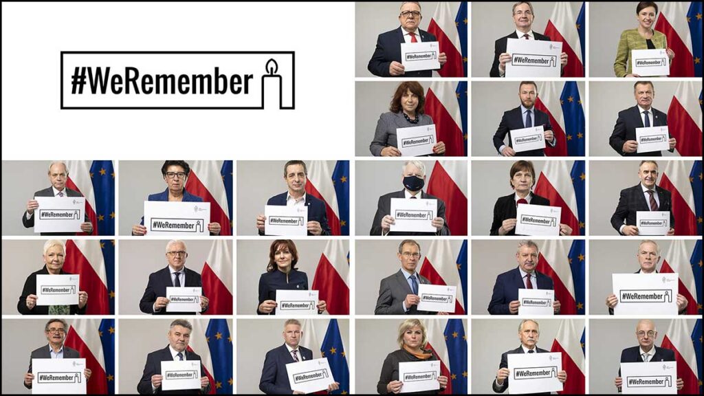 Senat w akcji weremember miedzynarodowy dzien pamieci o ofiarach holokaustu kat