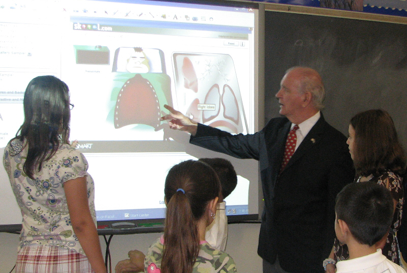 Senator maltese procures funding for smart boards kat 42