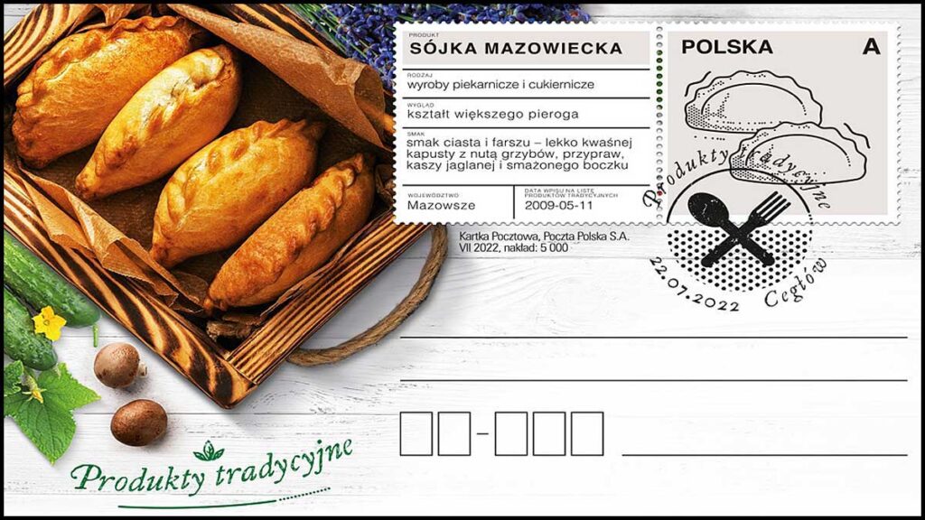 Sojka mazowiecka uwieczniona na najnowszej kartce pocztowej kat