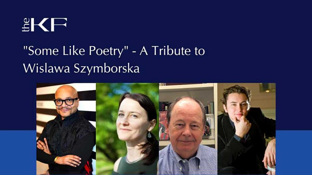 Some like poetry a tribute to poet wislawa szymborska in washington dc kat