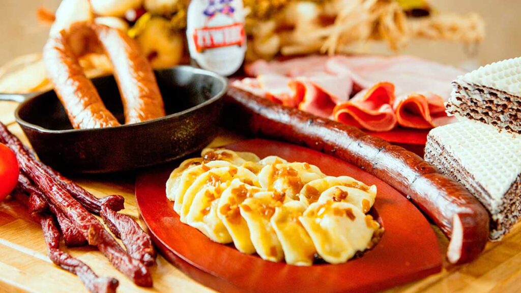 Special offer in honor of general pulaski homemade polish pierogi kielbasa and more kat