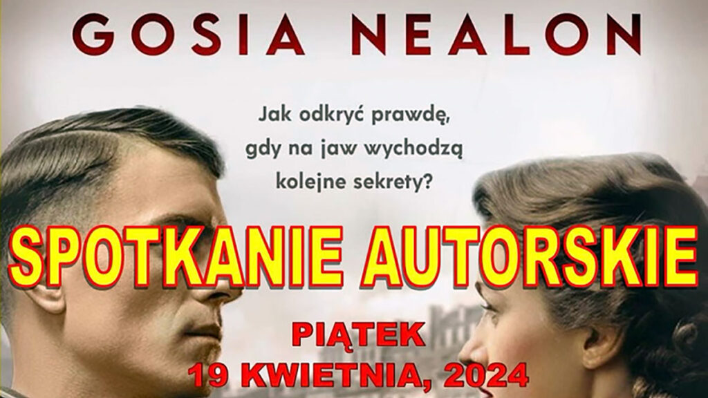 Spotkanie autorskie z gosia nealon w copiague kat