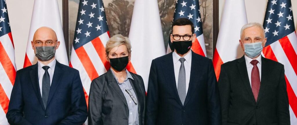 Spotkanie mateusza morawieckiego i sekretarz ds energii usa jennifer granholm kat