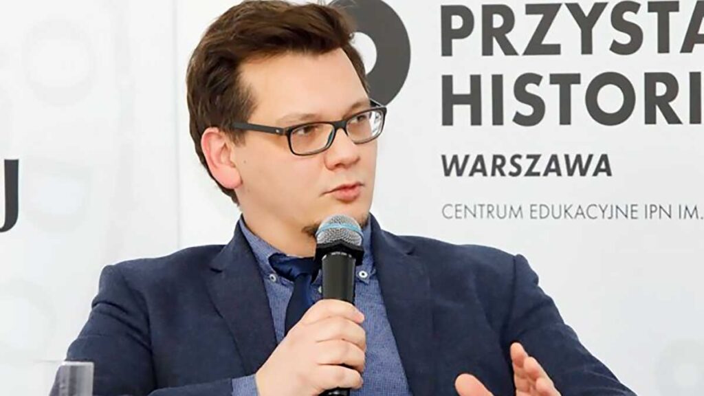 Spotkanie na greenpoincie z historykami prof krzysztofem kania i dr kinga czechowska kat