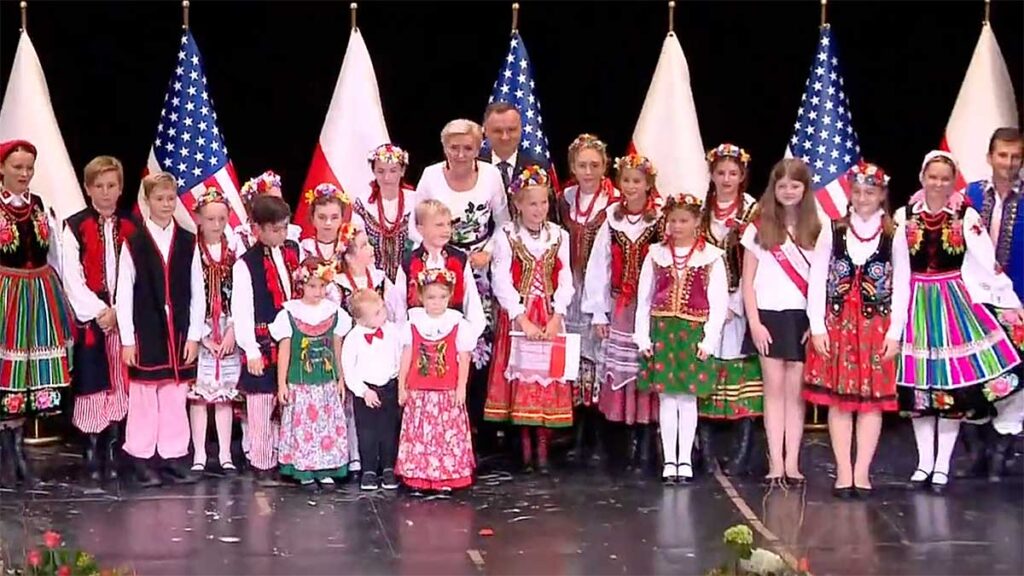 Spotkanie pary prezydenckiej i polonii w linden nj video kat