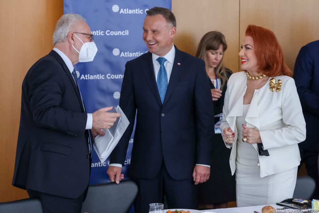 Spotkanie prezydenta rp z przedstawicielami think tank atlantic council kat