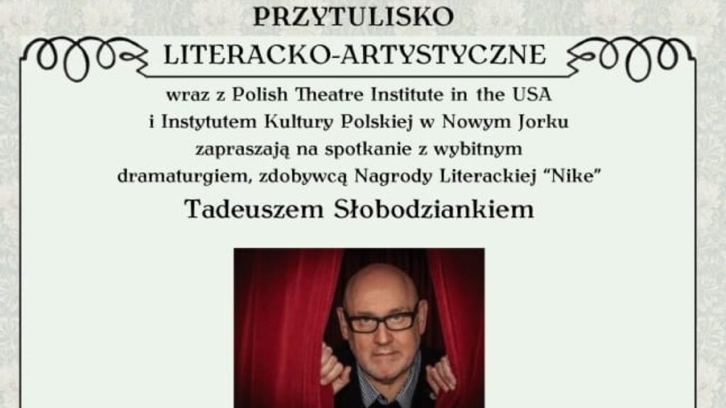 Spotkanie z tadeuszem slobodziankiem w polskim instytucie naukowym w nowym jorku kat