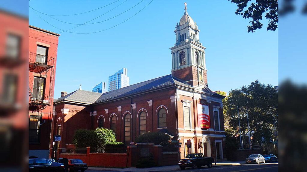 St james basilica on long island visited by pope john paul ii in 1979 celebrates 200th anniversary kat