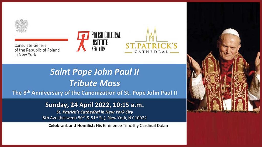 St john paul ii tribute mass at st patricks cathedral in new york city kat