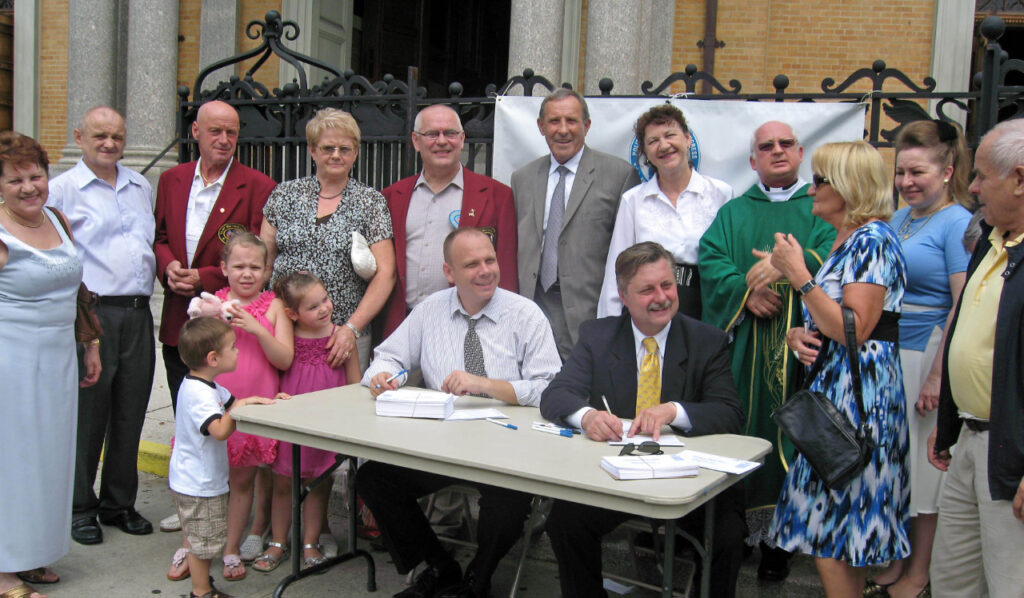 Summertime and the living is easy except for the polish american congress kat 20