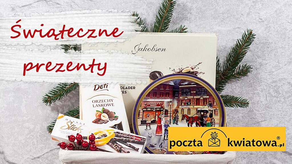 Swiateczne prezenty do polski z poczty kwiatowej kat