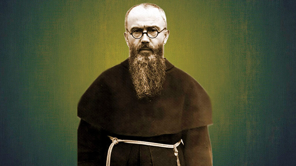 Swiety maksymilian maria kolbe meczennik milosci i szaleniec maryi kat
