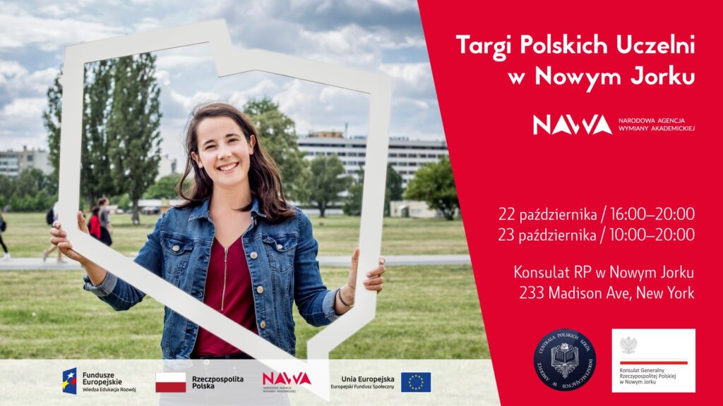 Targi polskich uczelni wyzszych w nowym jorku i dyzur konsularny dla przybylej mlodziezy kat