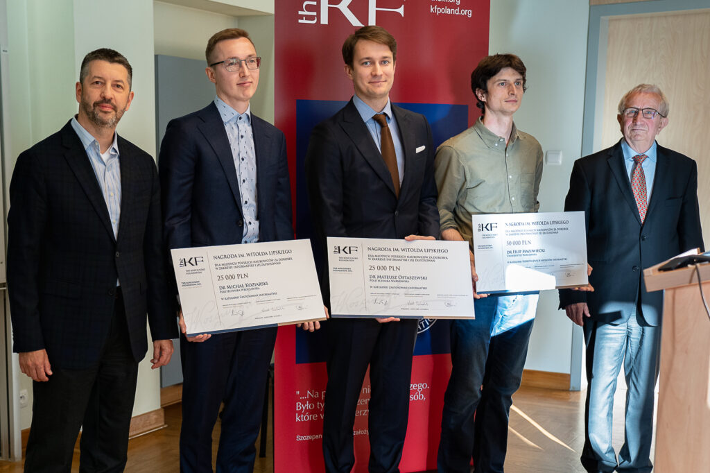 The 2022 witold lipski awards for outstanding achievements in the field of computer science kat