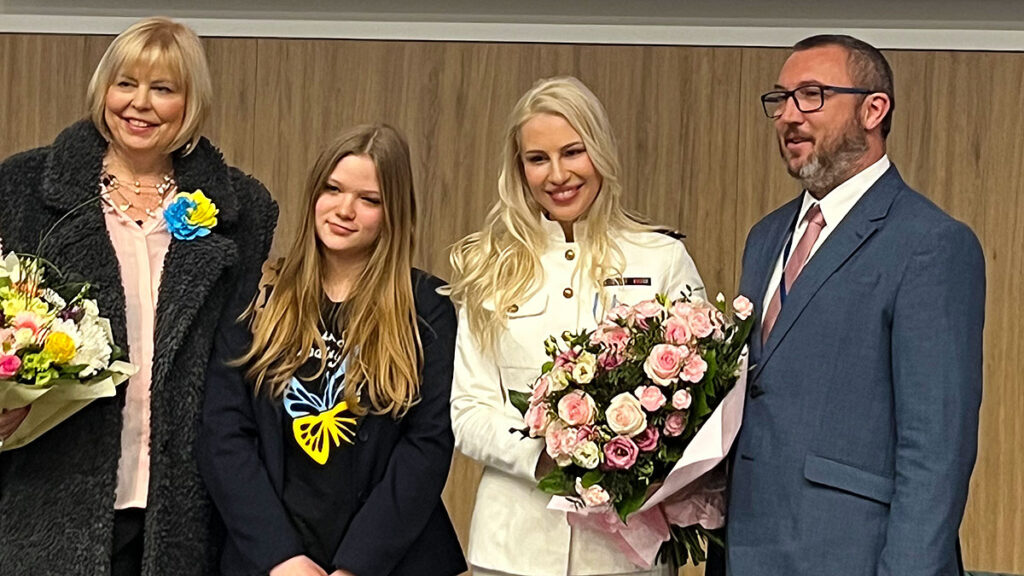 The international art competition children paint peace on earth kat