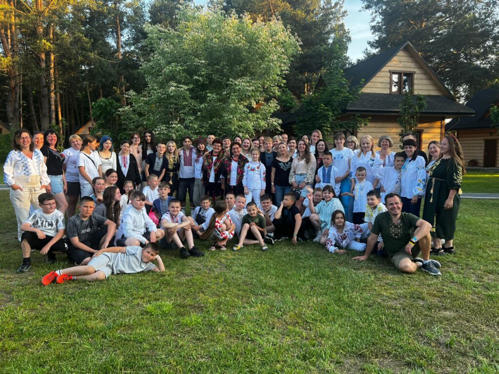 The kosciuszko foundation supports rehabilitation camp for ukrainian families in poland kat