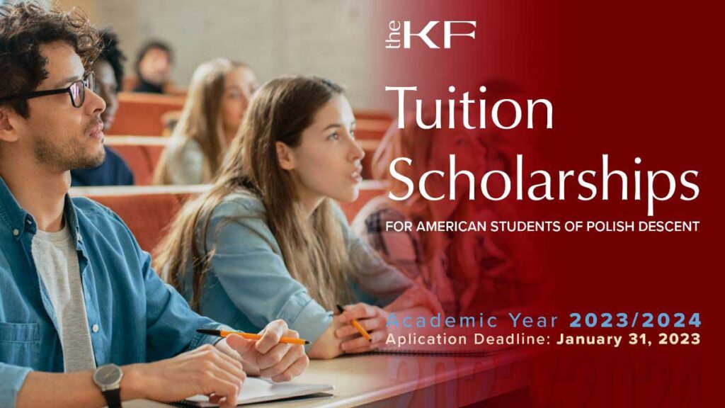 The kosciuszko foundation tuition scholarships 2023 kat