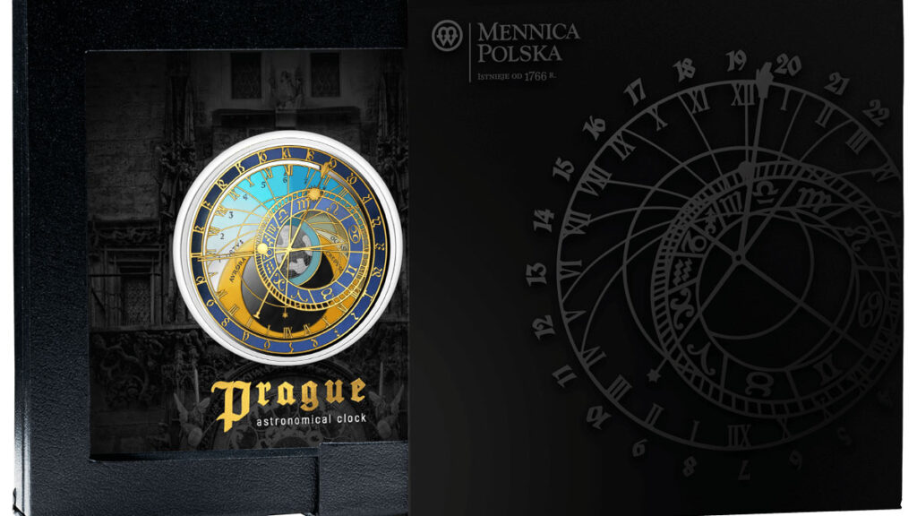 The most beautiful clocks of europe on new collector coins kat