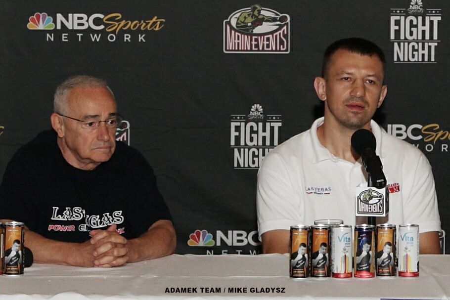 Tomasz adamek konferencja prasowa przed kolejna walka kat 48