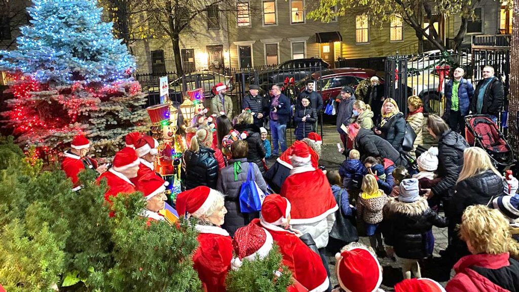 Tradycyjne spotkanie z mikolajem centrum polsko slowianskiego na greenpoincie kat