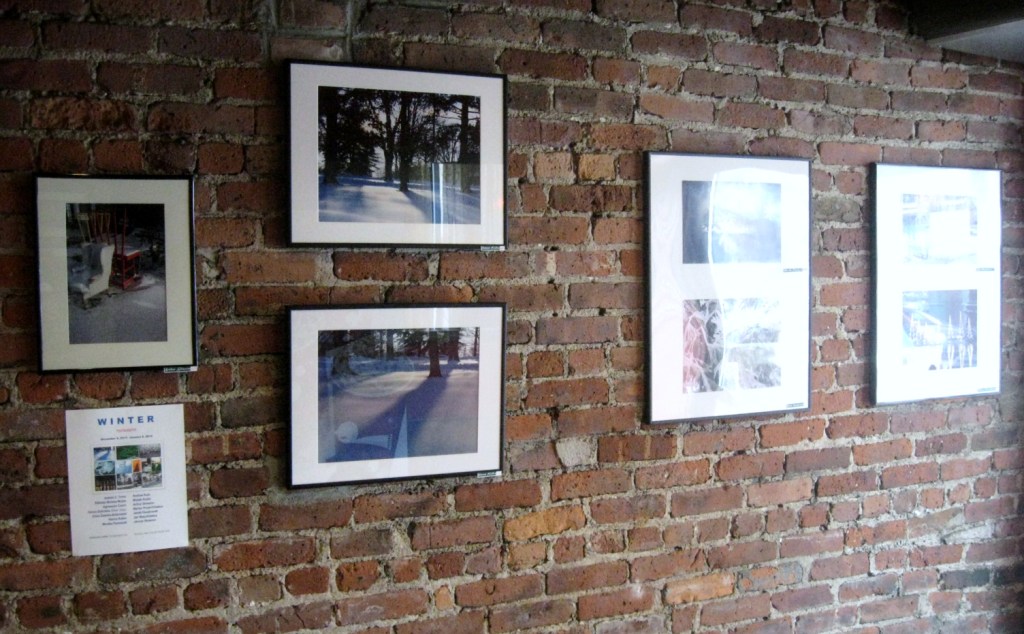 Trees i winter w kawiarni starbucks kat 15