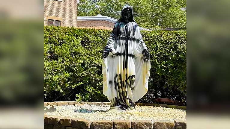 Two unsettling events occurred this afternoon at catholic churches located in brooklyn and queens kat