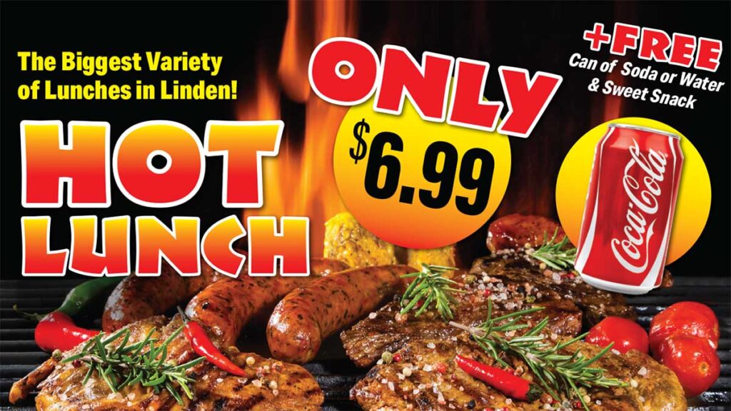 Tylko w janosik market w linden obiad 6 99 plus soda lub woda i slodki dodatek kat