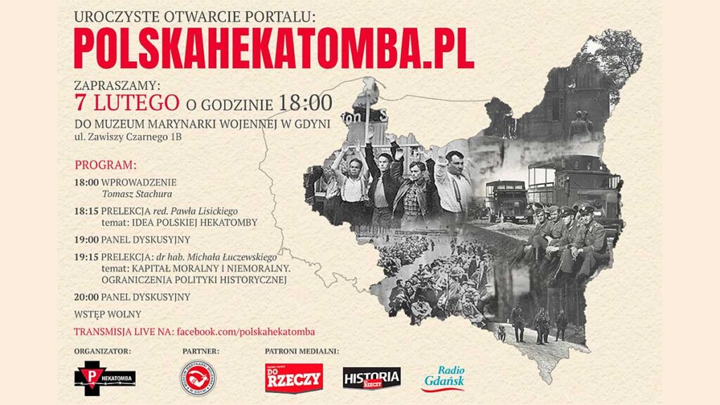 Uroczyste otwarcie portalu polskahekatomba pl 7 lutego 1800 kat