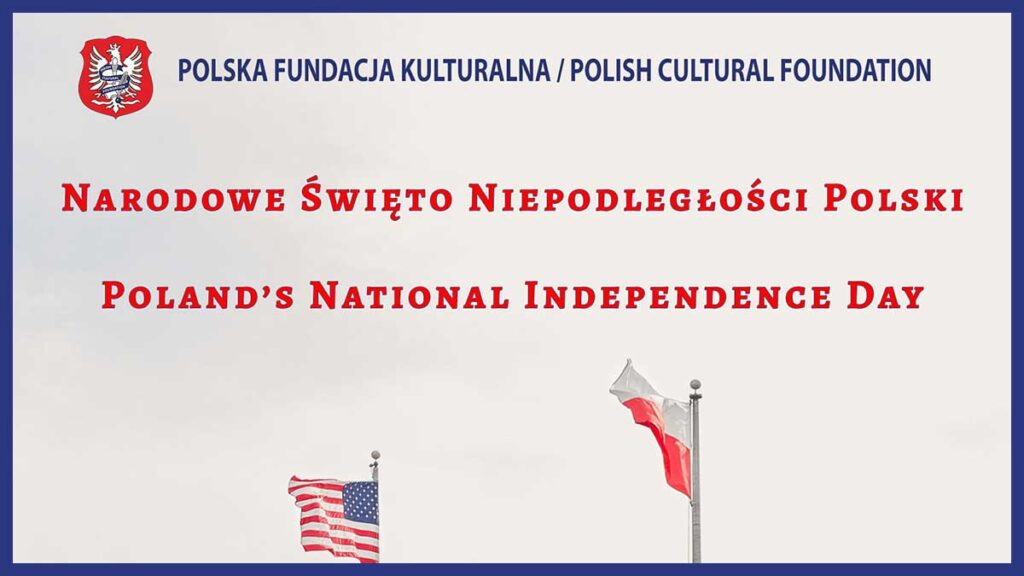 Uroczystosc z okazji dnia niepodleglosci w polish cultural foundation w clark kat