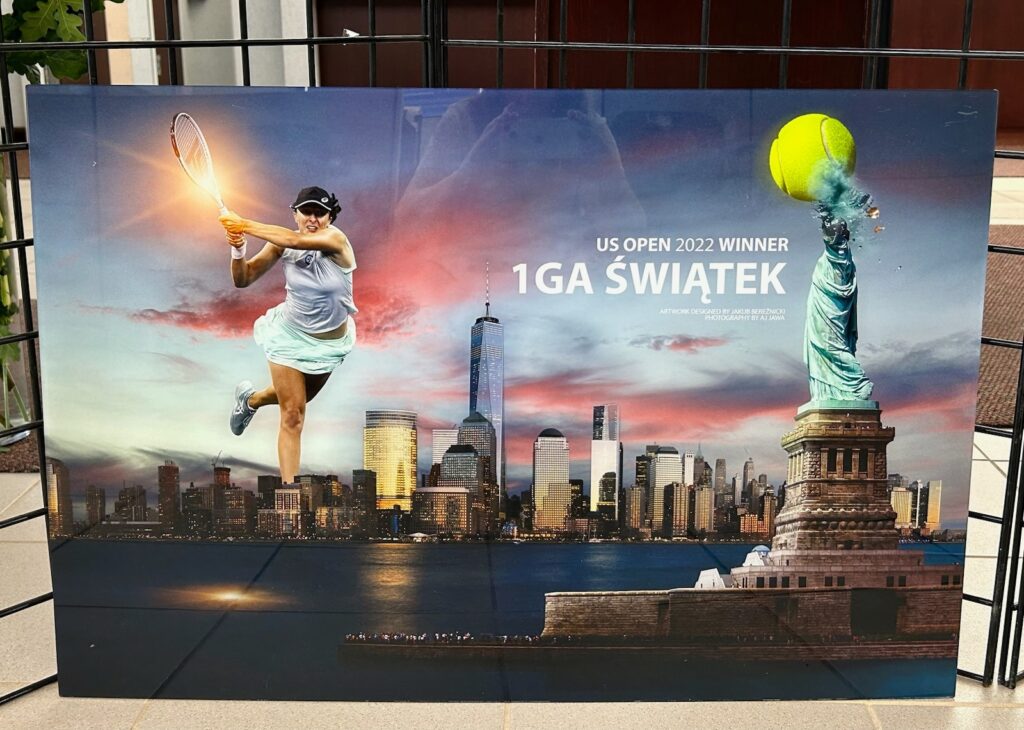 W psfcu na ridgewood wystawa fotografii andrzeja jaworskiego iga swiatek 2022 u s open champion kat