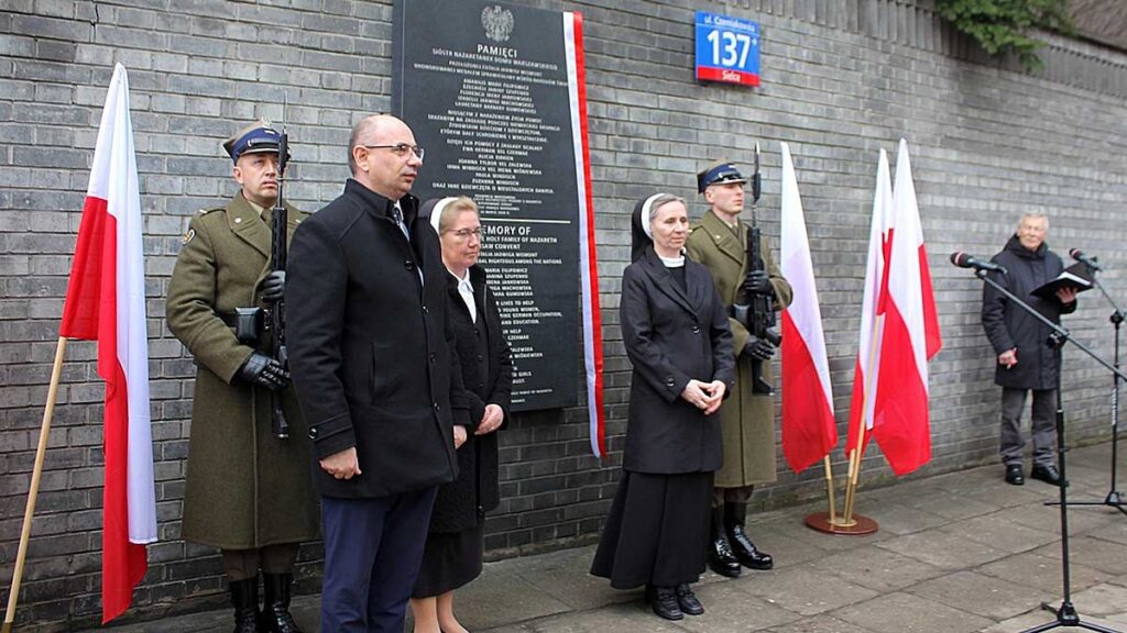W warszawie upamietniono dzialalnosc siostr nazaretanek ratujacych zydow w czasie ii wojny swiatowej kat