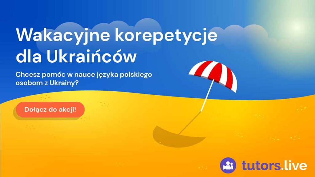Wakacyjne darmowe korepetycje dla obywateli ukrainy kat