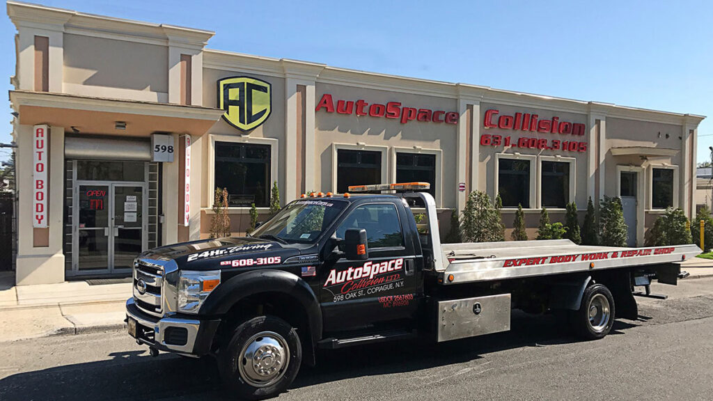 Warsztat blacharski w copiague naprawa i serwis samochodowy na long island w auto space collision kat