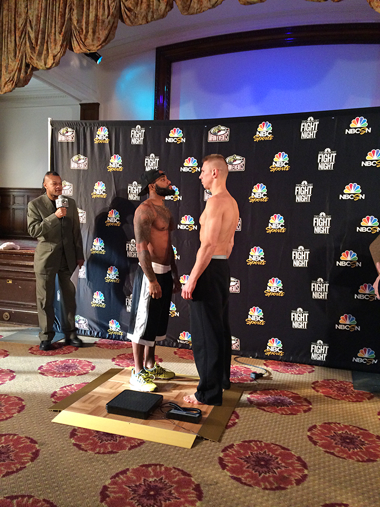 Wazenie majewskiego przed dzisiejsza walka w atlantic city nj kat 48