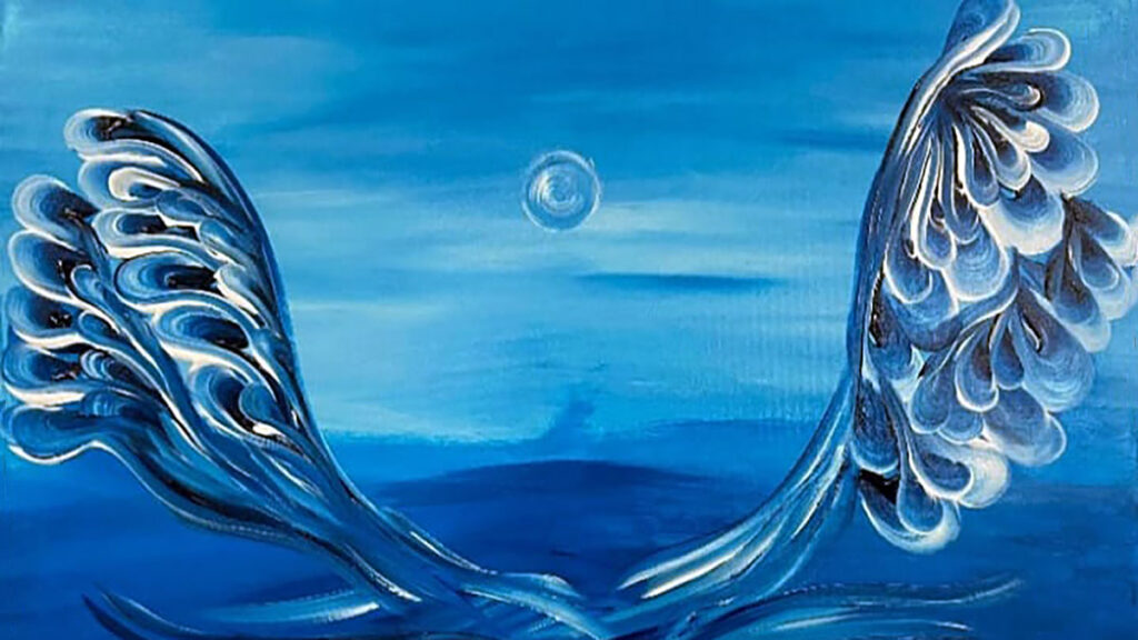 Wena z bogiem sercem malowane kat