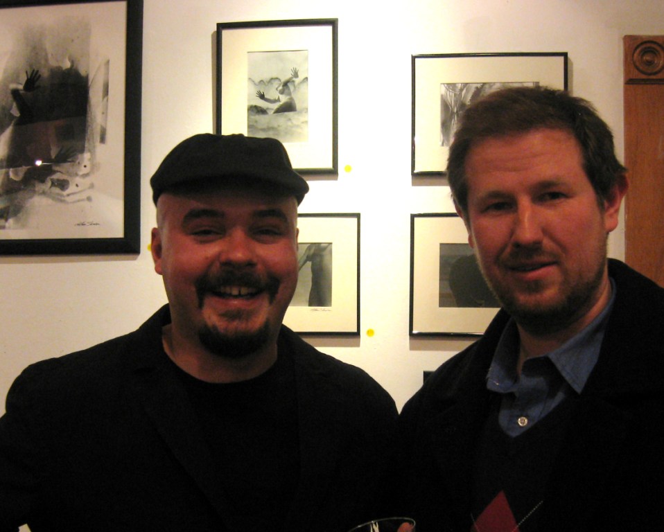 Wernisaz wystawy artura skowrona w galerii kuriera plus kat 15