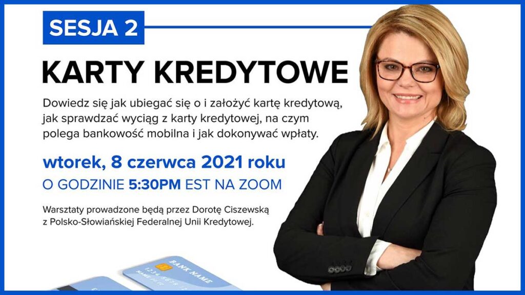 Wirtualne warsztaty dla mlodziezy w usa ze specjalistka naszej unii sesja 2 karty kredytowe kat