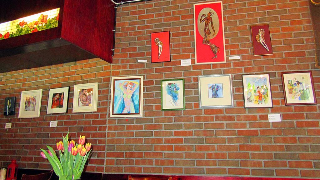 Women in motion nowa wystawa w restauracji christinas greenpoint ny kat