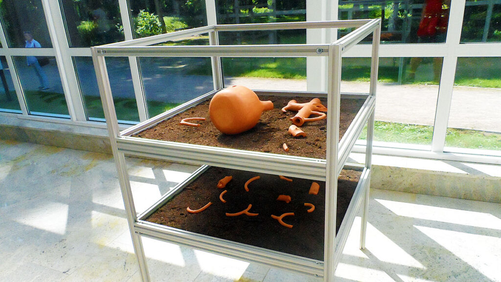 Wycieczka do oronska dziennik polonijny na wystawie rzezby wspolczesnej kat