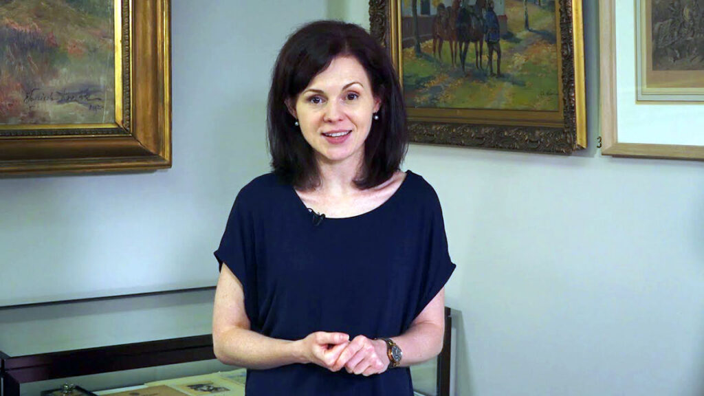 Wyklad dr joanny rydzkowskiej kozak pt dziela sztuki instytutu jozefa pilsudskiego w nowym jorku kat