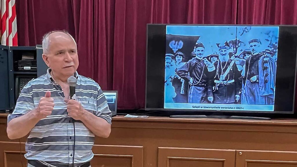 Wyklad dr teofila lachowicza w cyklu spotkan z historia w cps kat