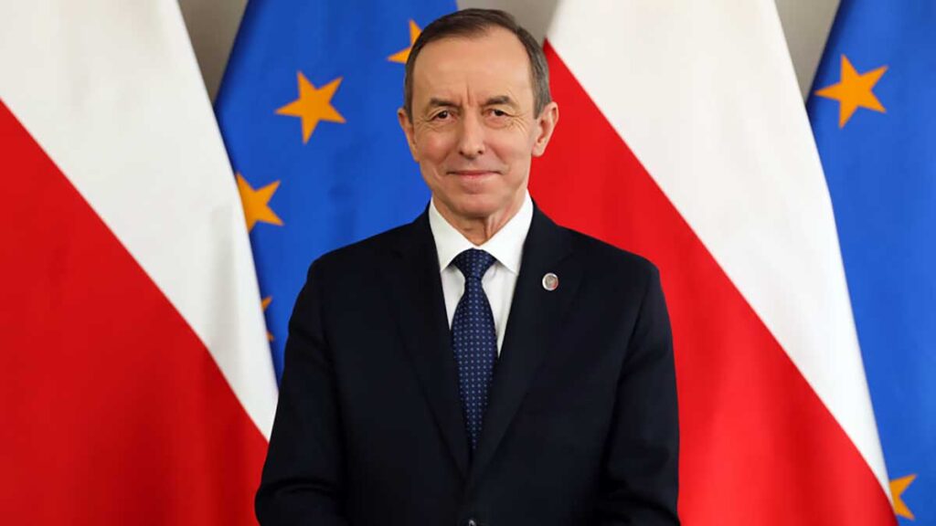 Wystapienie marszalka senatu rp prof tomasza grodzkiego z okazji dnia polonii i polakow za granica kat