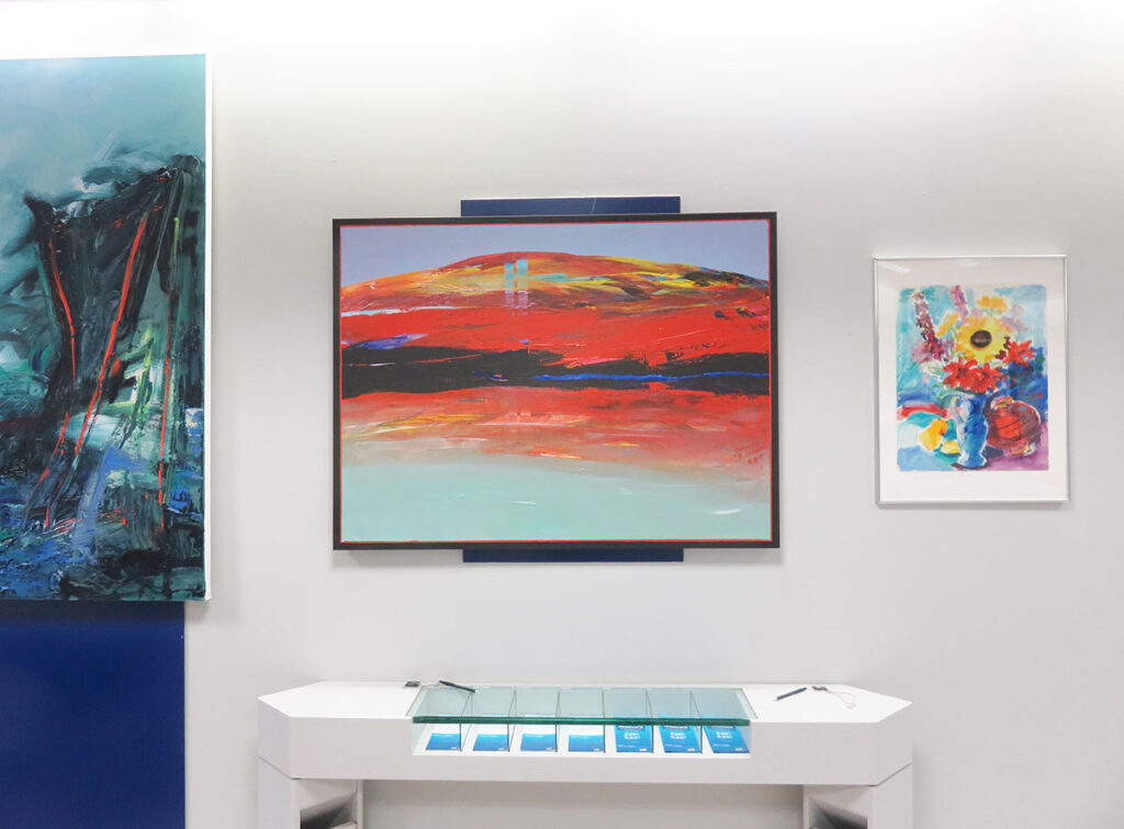 Wystawa malarstwa pt paintings from happiness w citibank greenpoint kat 20